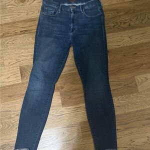 MOTHER Looker Ankle Fray Hot Springs Wash size 29